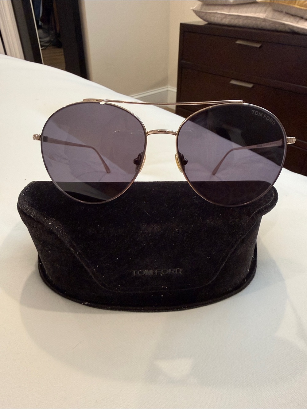 EUC Authentic TOM FORD Cleo Sunglasses